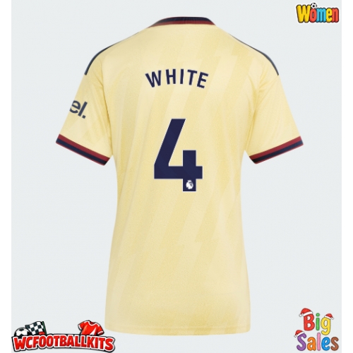 Arsenal Ben White #4 Replica Third Stadium Shirt for Women 2026-27 Short Sleeve
